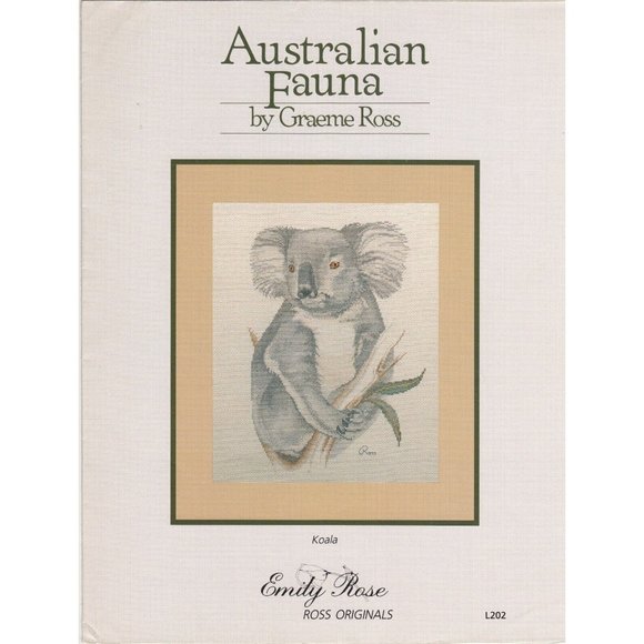 Australian Fauna Koala Cross Stitch Pattern by Graeme Ross L202 - Picture 1 of 2